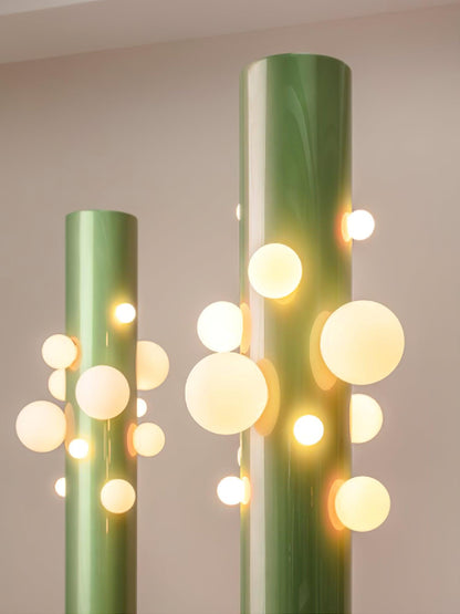 Green Apes Floor Lamp