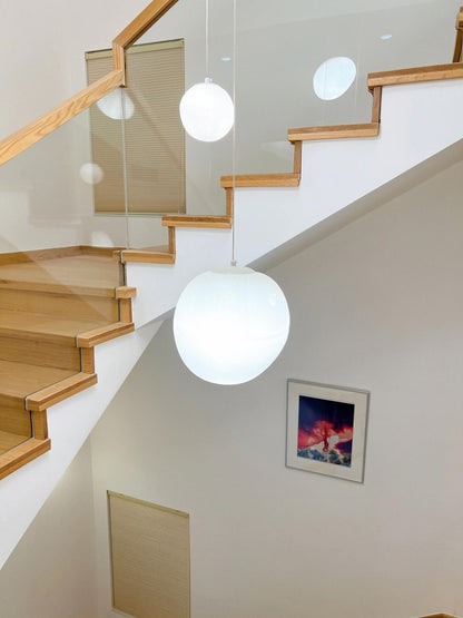 Gregg Stone Shape Glass Pendant Light