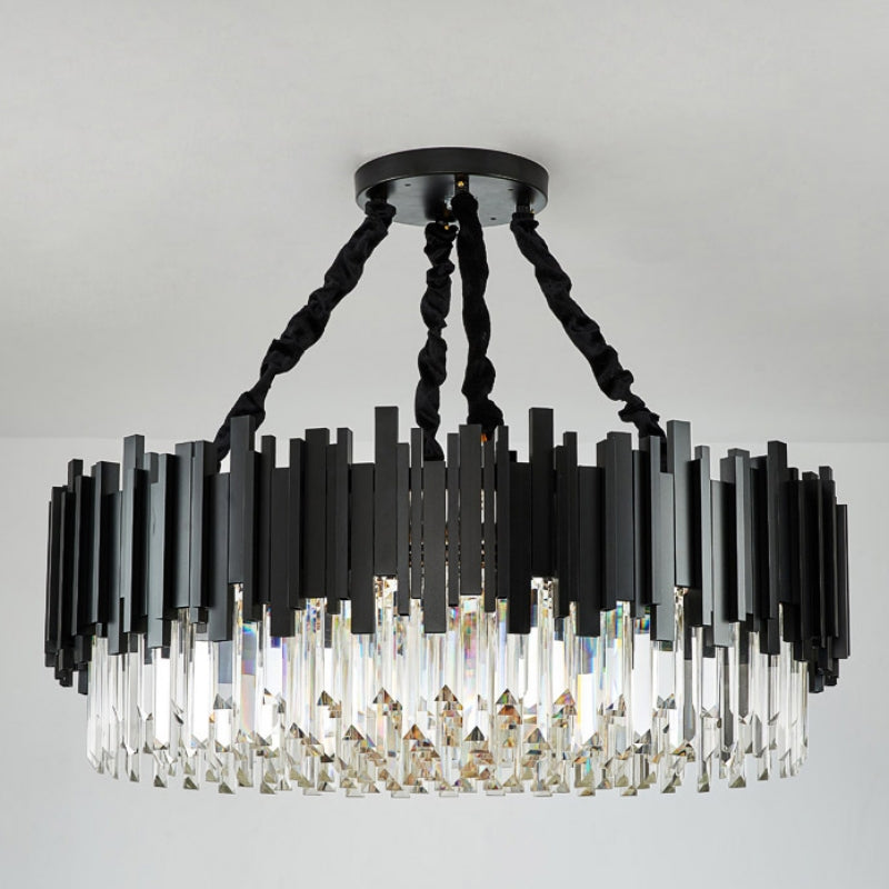 Gio Crystal Chandelier, Black – Keyming