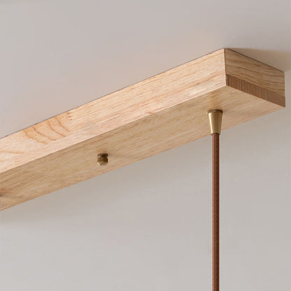 Hemp Rope Glass Pendant Lamp