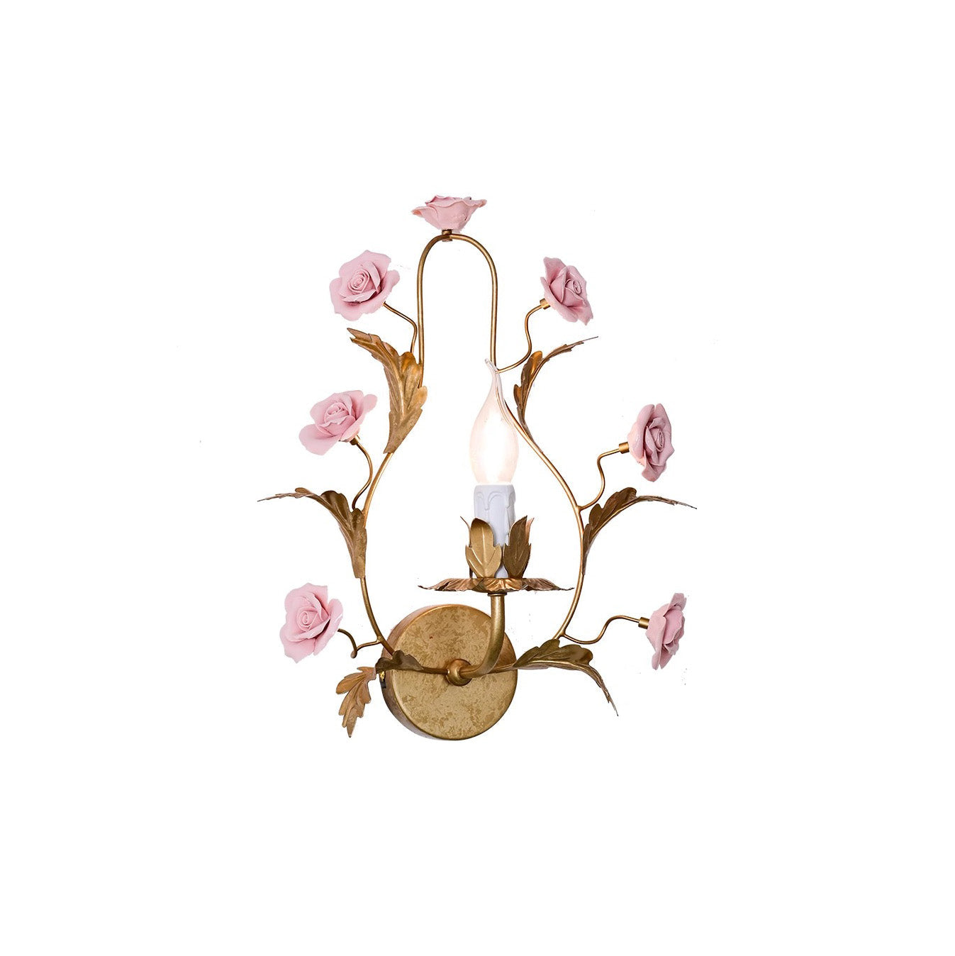 Heritage Floral Wall Lamp