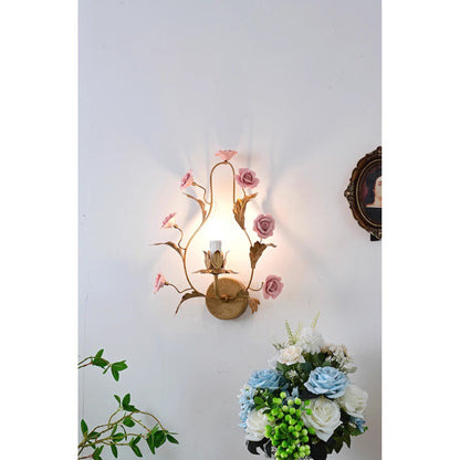 Heritage Floral Wall Lamp