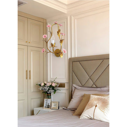 Heritage Floral Wall Lamp