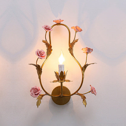 Heritage Floral Wall Lamp