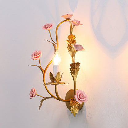 Heritage Floral Wall Lamp