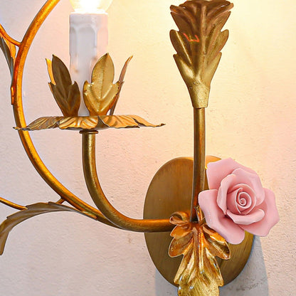 Heritage Floral Wall Lamp