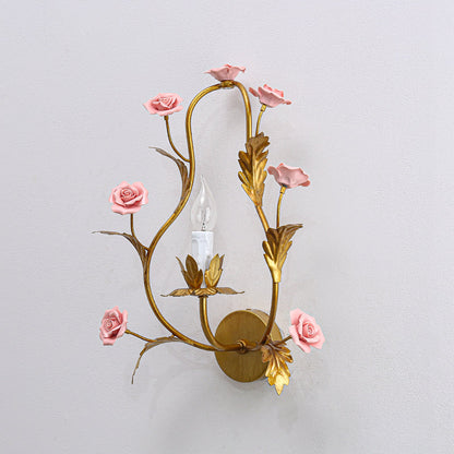 Heritage Floral Wall Lamp