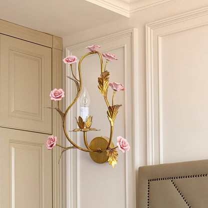 Heritage Floral Wall Lamp