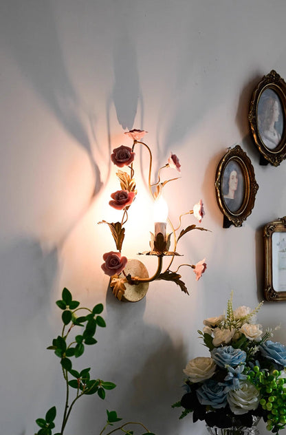 Heritage Floral Wall Lamp
