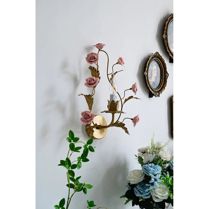 Heritage Floral Wall Lamp