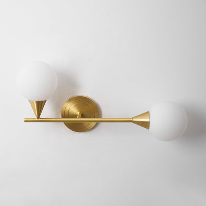 Holten Brass Armed Sconce