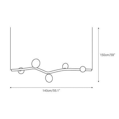 Matteo Horizontal Pendant Lamp