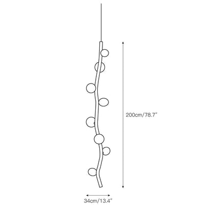 Matteo Vertical Pendant Lamp