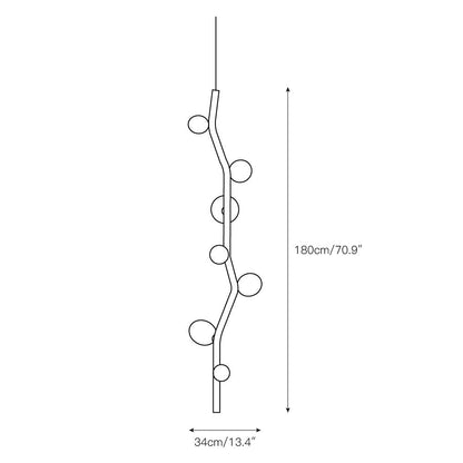 Matteo Vertical Pendant Lamp