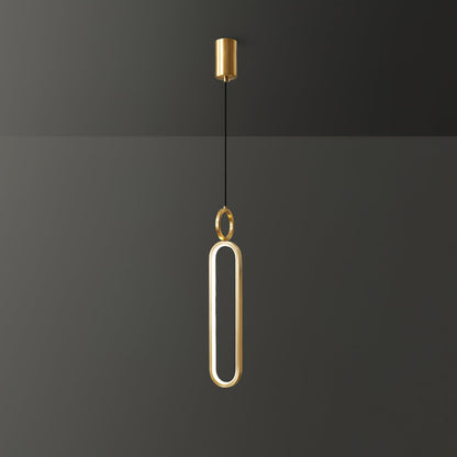 Oval Rings Pendant Light