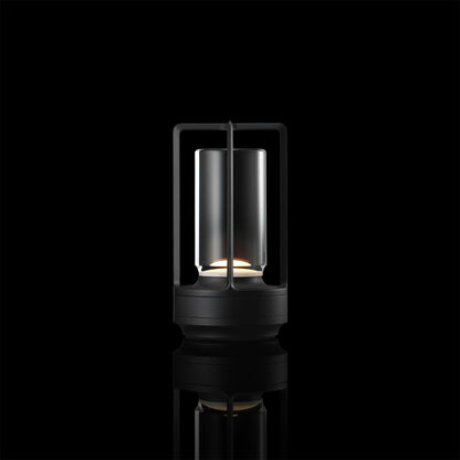 Lantern Cordless Crystal Table Lamp  (built-in battery)