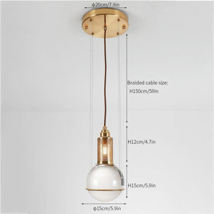 Le tre streghe Crystal Pendant Light