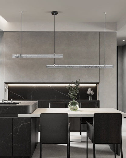 Linear Ribbon Island Pendant Light