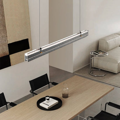 Linear Ribbon Island Pendant Light