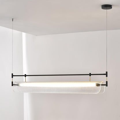 Linear Strip Chandelier