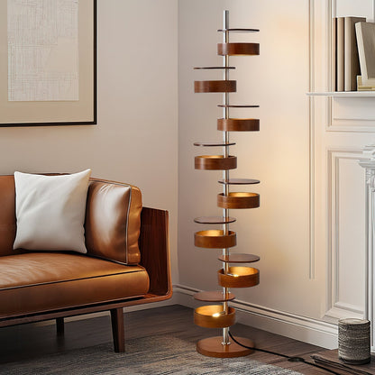 Luminis Wooden Floor Lamp