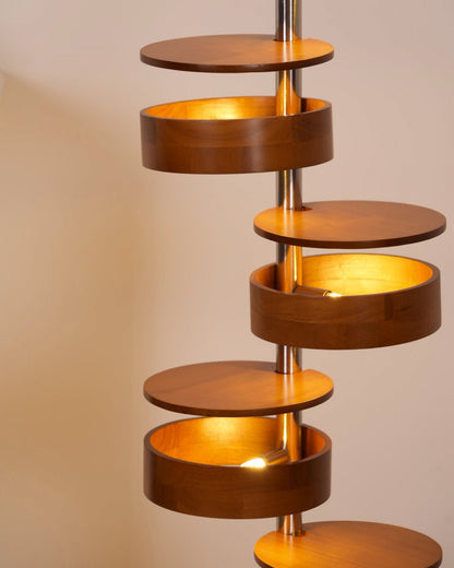 Luminis Wooden Floor Lamp