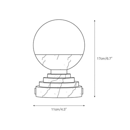 Lunar Marble Table Lamp