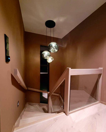 Multi Lava Round Pendant Lamp