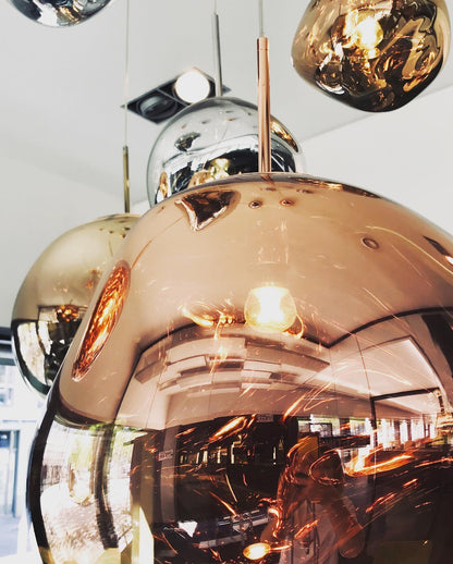 Multi Lava Round Pendant Lamp