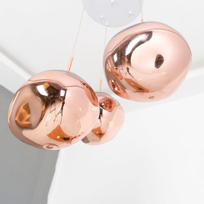 Multi Lava Round Pendant Lamp