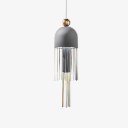 Metal Glass Pendant Light