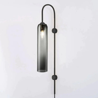 Modern Glass Plug-In Wall Lamp