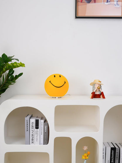 Smiling Rechargeable Built-in Battery Table Lamp