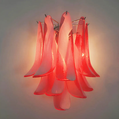 Vintage Murano Red Wall Lights