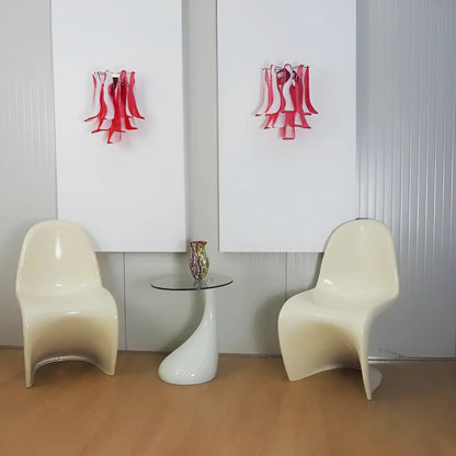 Vintage Murano Red Wall Lights