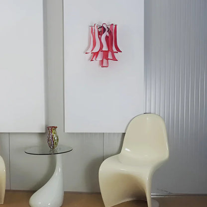 Vintage Murano Red Wall Lights