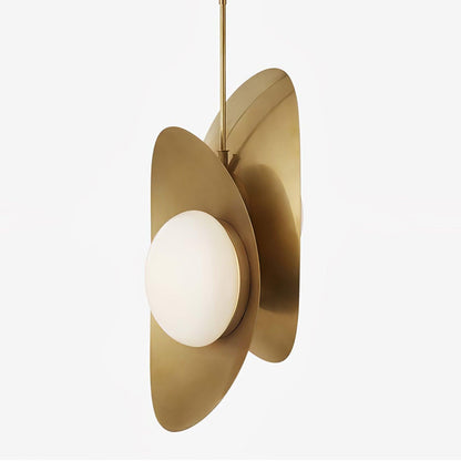 Golden Petal Pendant Lamp