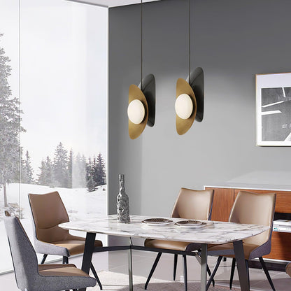 Golden Petal Pendant Lamp