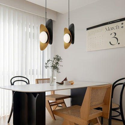 Golden Petal Pendant Lamp