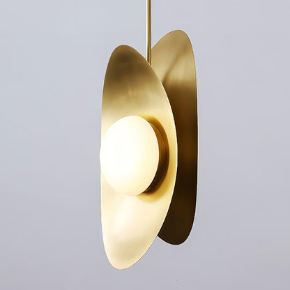 Golden Petal Pendant Lamp