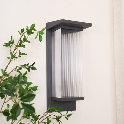 Oleron Box Outdoor Wall Lamp