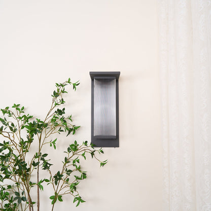 Oleron Box Outdoor Wall Lamp