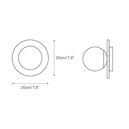 Onyx Krema Wall Lamp