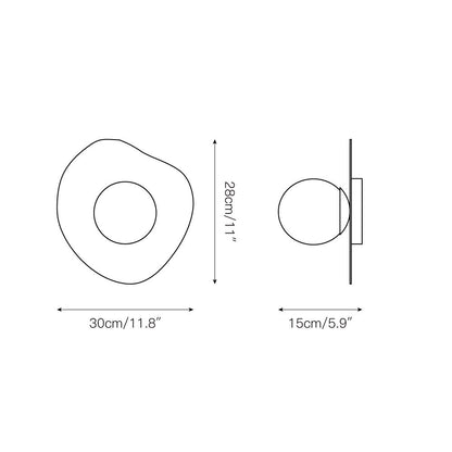 Onyx Nopal Wall Lamp