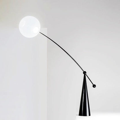 Opal Arc Floor Lamp