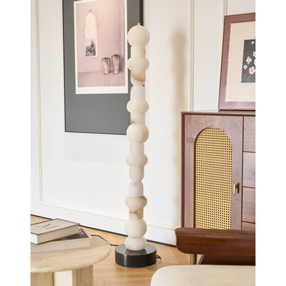 Spanish Alabaster Floor Lamp
