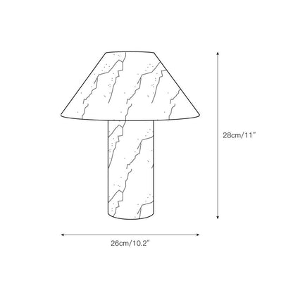 Pillar Stone Table Lamp