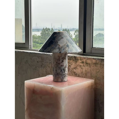 Pillar Stone Table Lamp