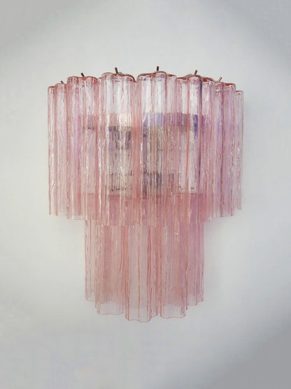 Pink Murano Glass Wall Sconces