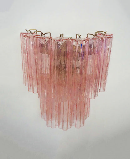 Pink Murano Glass Wall Sconces